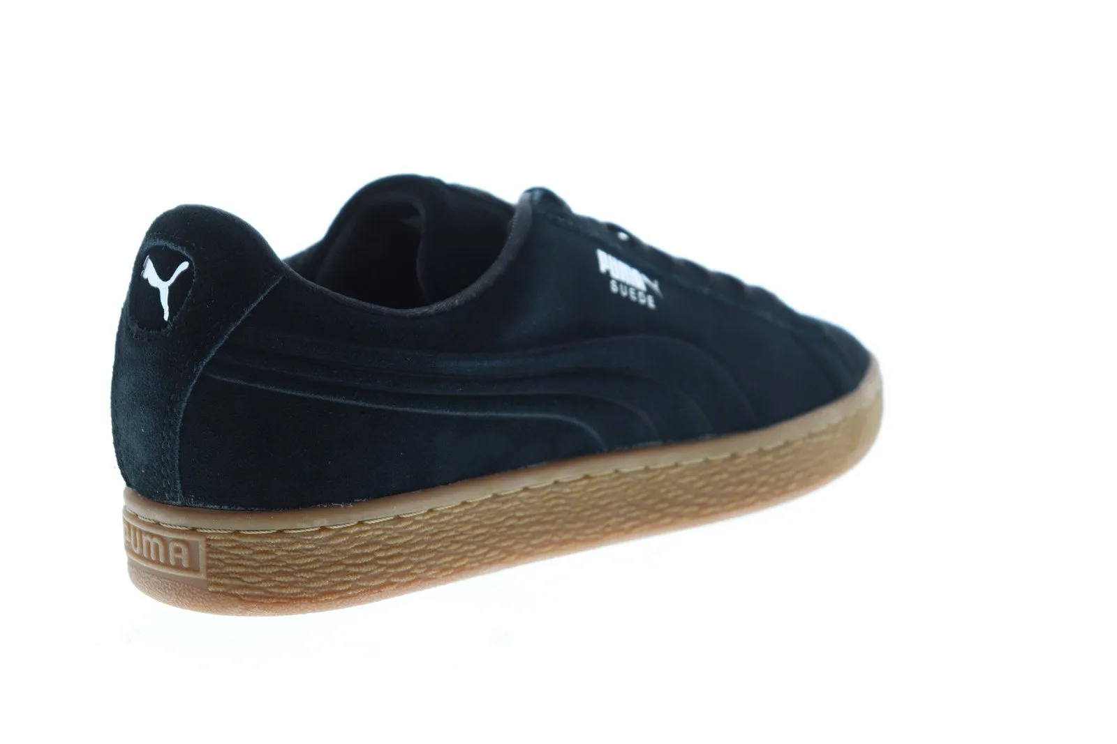 Puma Mens Black Lifestyle Sneakers Shoes Suede Classic Debossed Q4 36109802