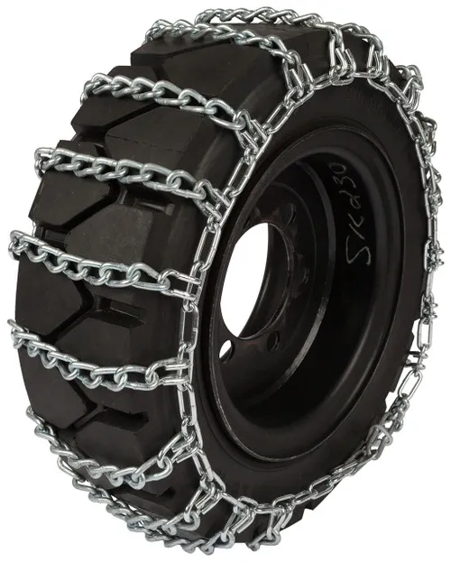 Quality Chain 1401-2 - 9/32" (7mm) Link Forklift Tire Chains