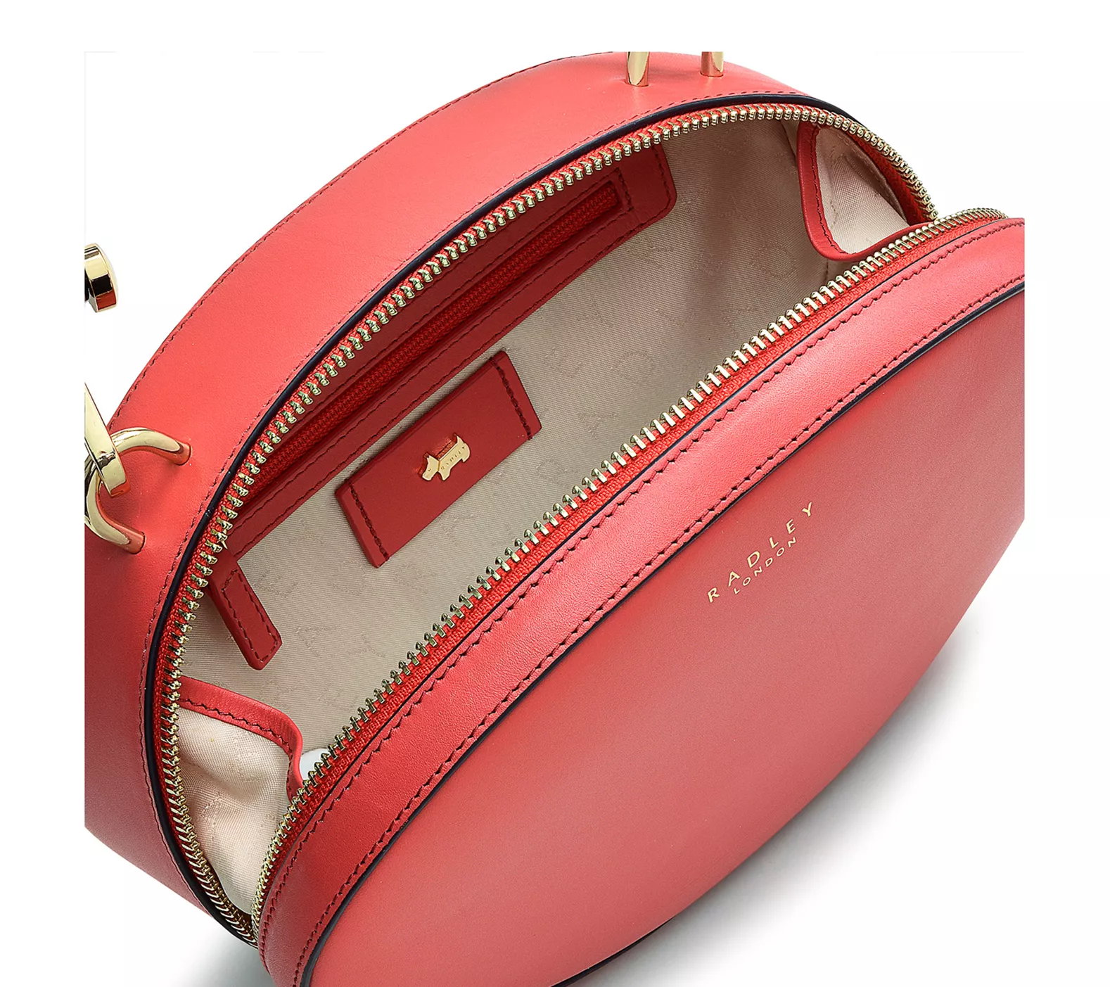 RADLEY London Basil Street Small Leather Bag w/Seahorse Fob