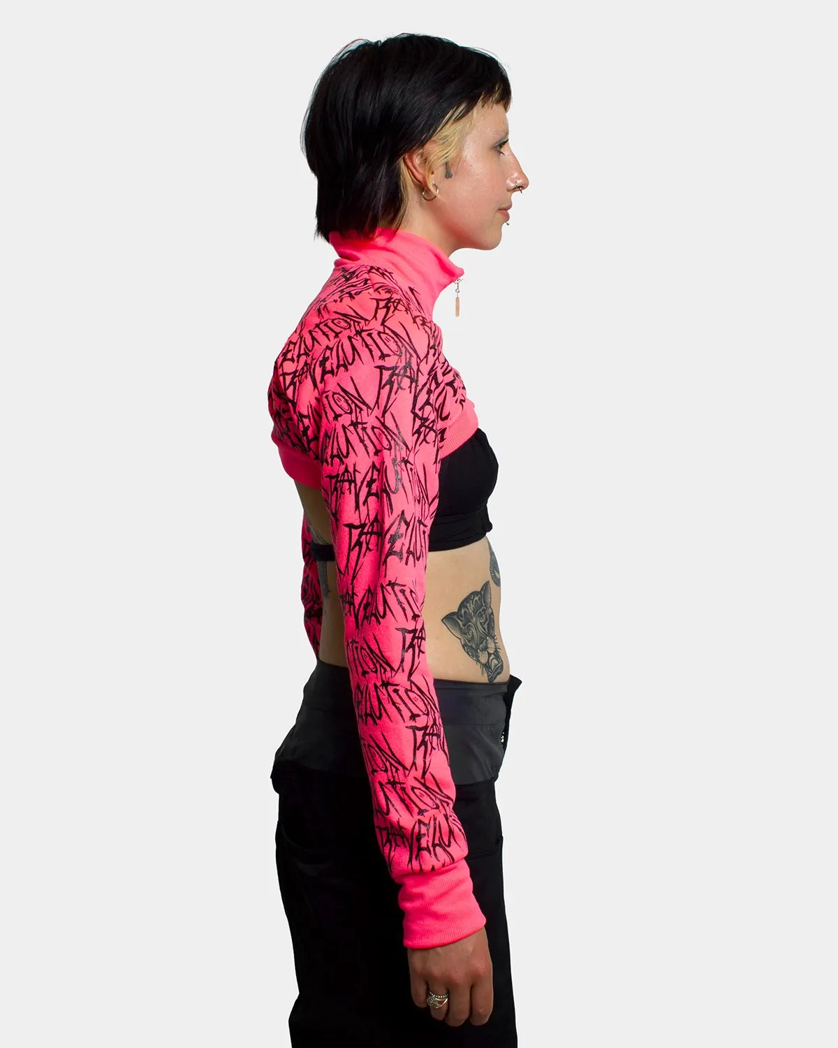 Ravelution Flou Pink Women's UV Shrug