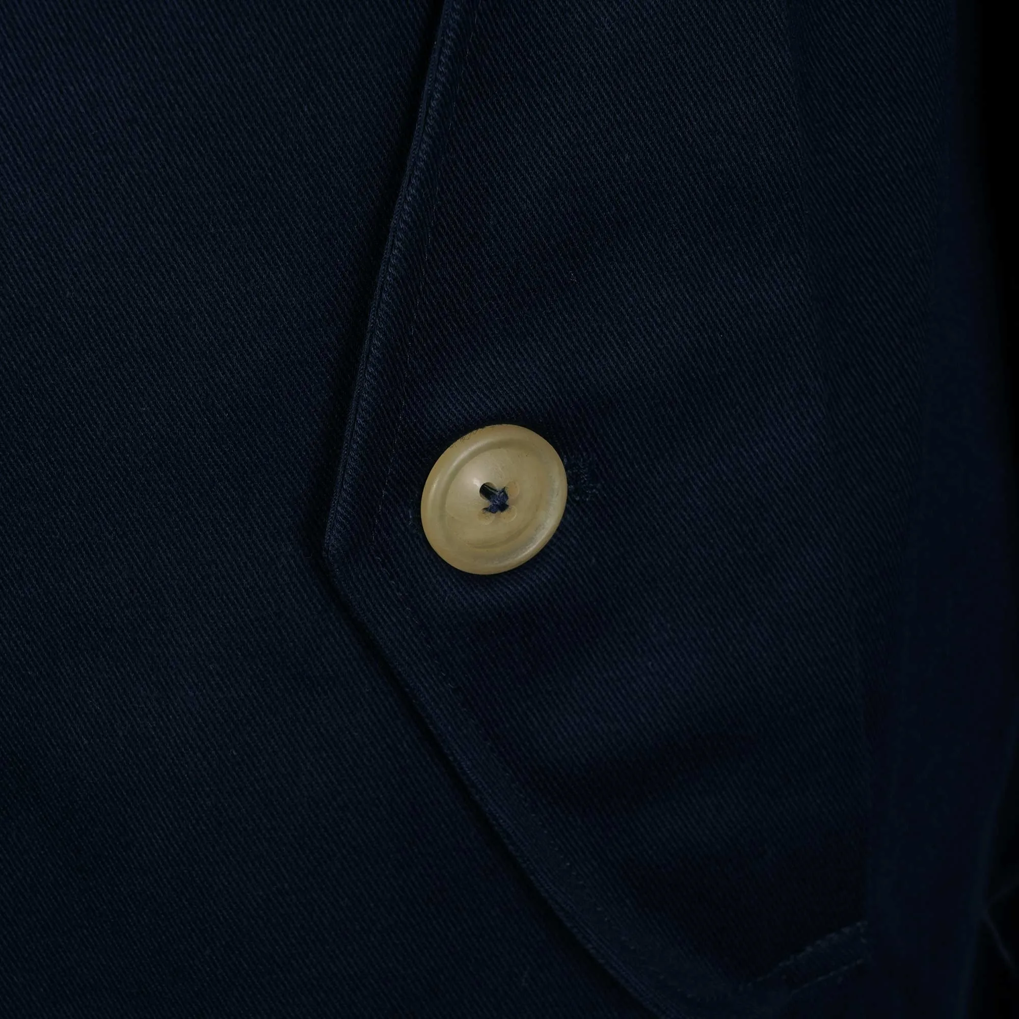 Real Hoxton Navy Mac Coat