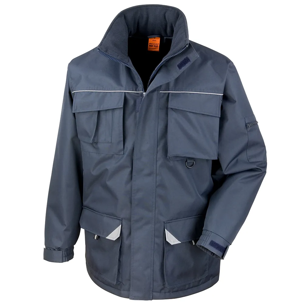 Result: Result Work-Guard Sabre Long Coat - Waterproof, Windproof, and Insulated.