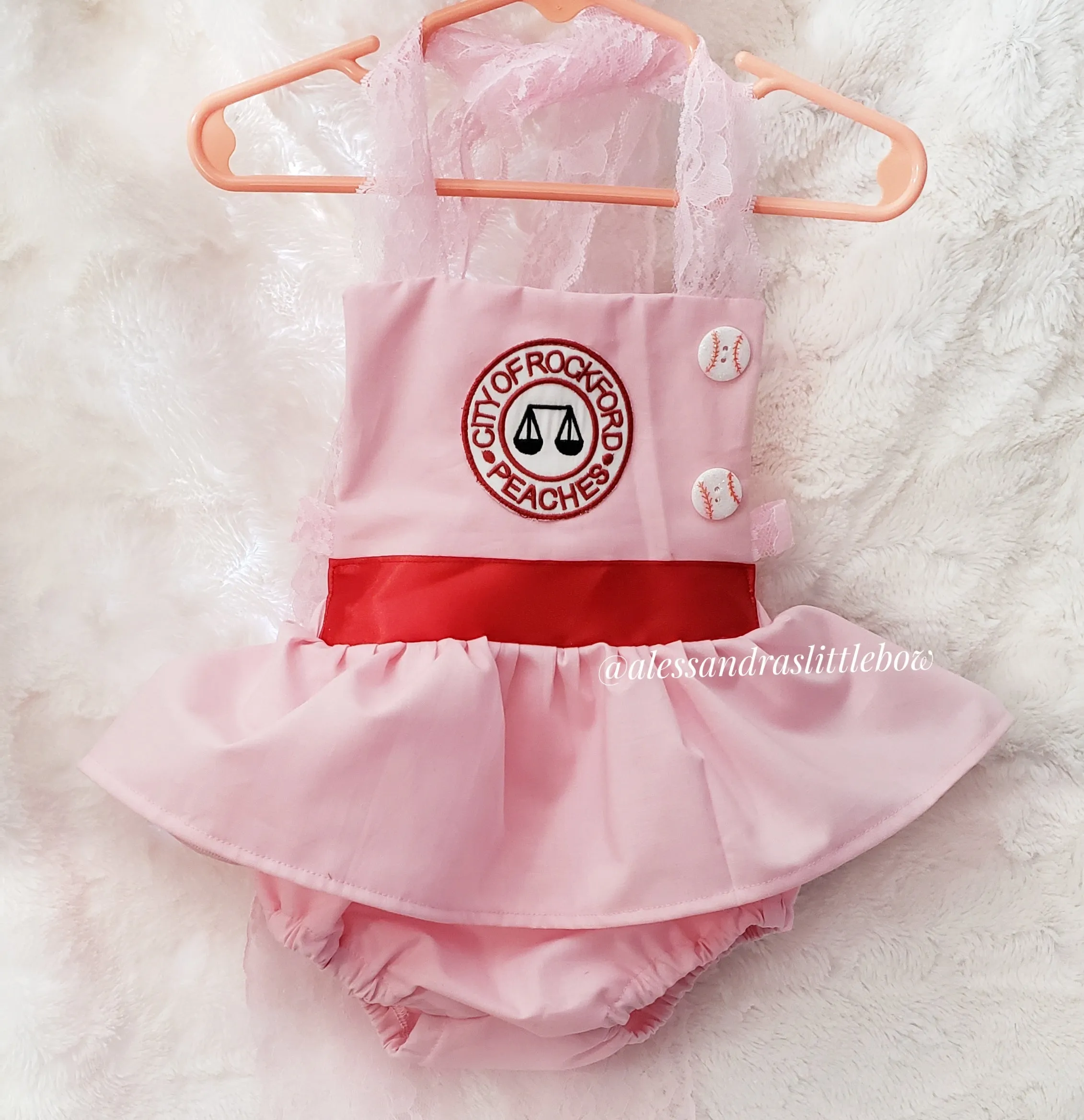 Romper inspired by Rockford Peaches - Shop Now