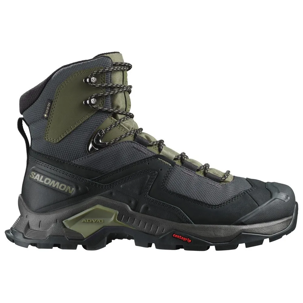 Salomon Quest Element GTX Black Deep Lichen Green Hiking Boots