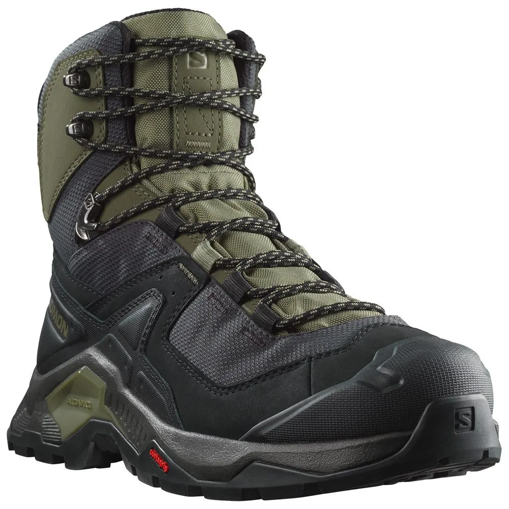 Salomon Quest Element GTX Black Deep Lichen Green Hiking Boots