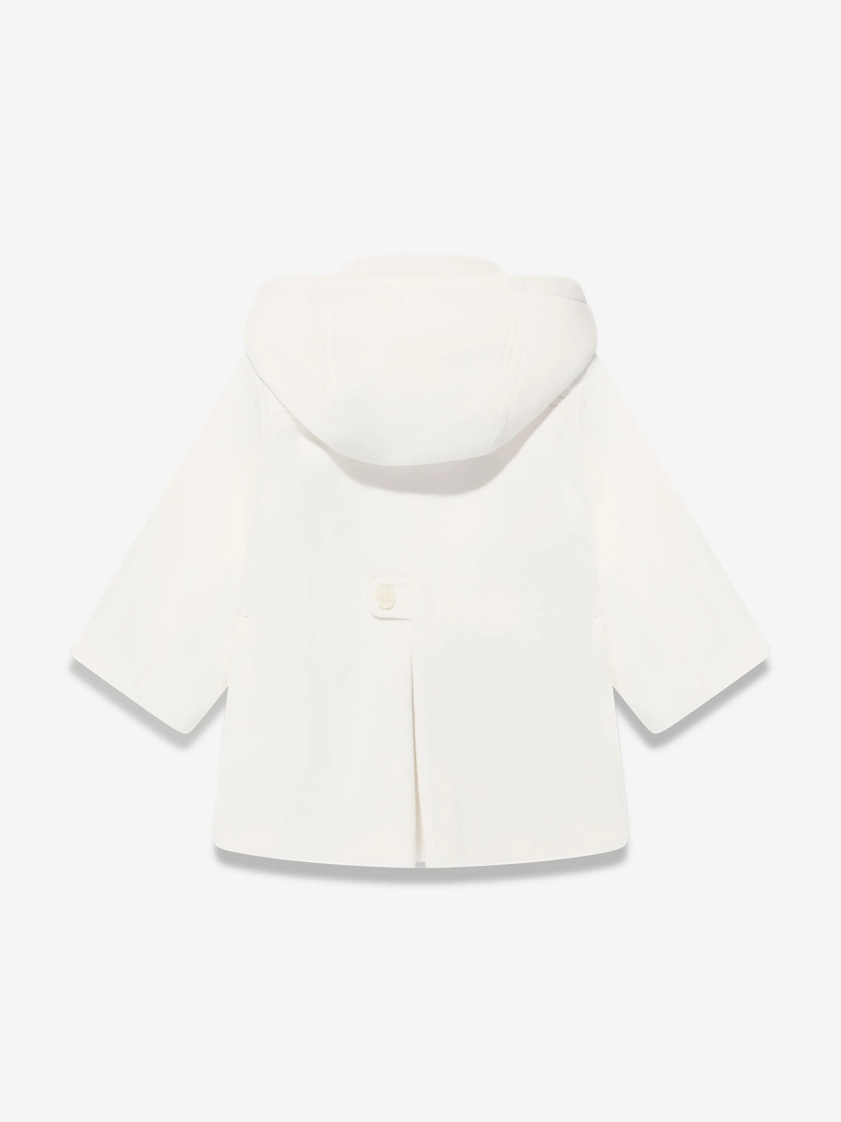 Sarah Louise Ivory Hooded Coat for Boys