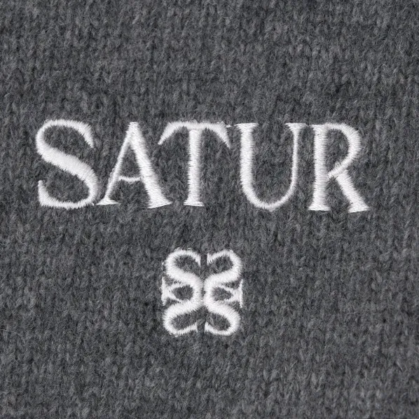 SATUR Casual Unisex Street Plain Cardigans