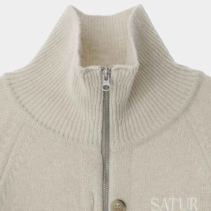 SATUR Casual Unisex Street Plain Cardigans