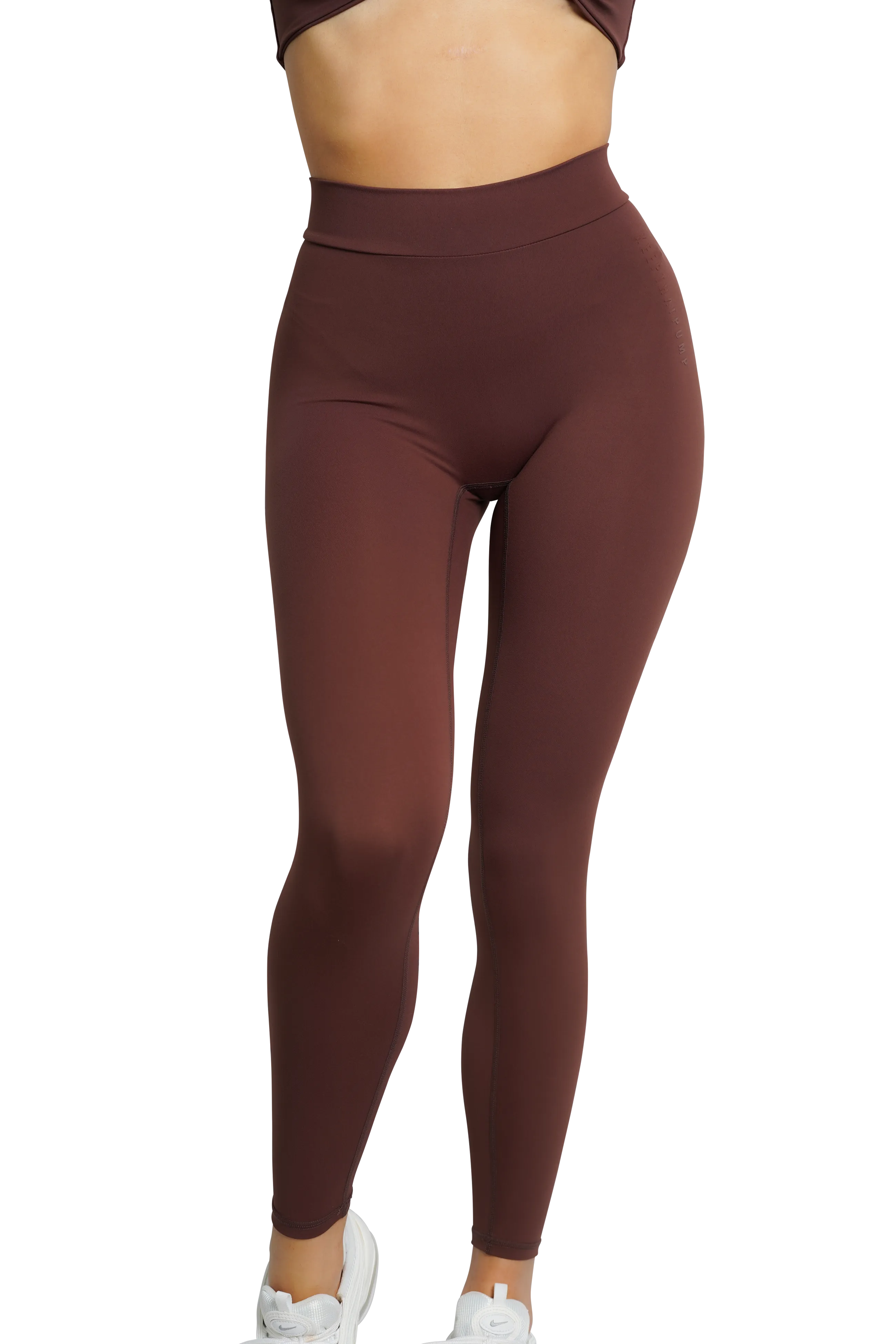 Sculpt V-Back Leggings in Brown