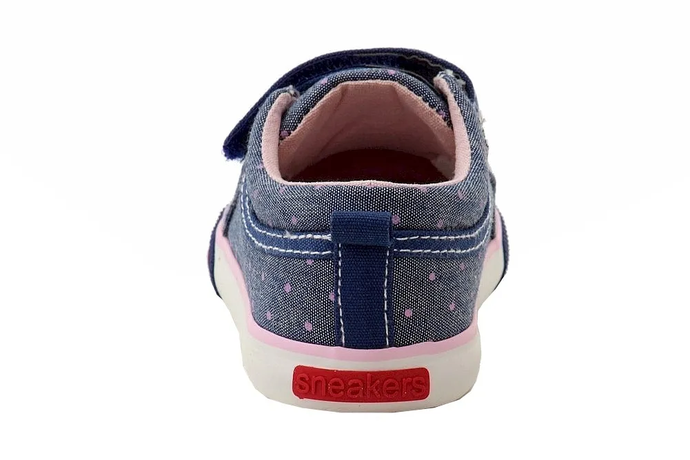 See Kai Run Toddler Girl's Kristin Fashion Canvas Sneakers Shoes