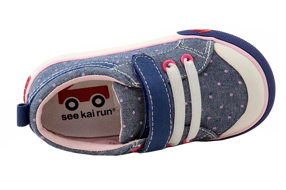 See Kai Run Toddler Girl's Kristin Fashion Canvas Sneakers Shoes