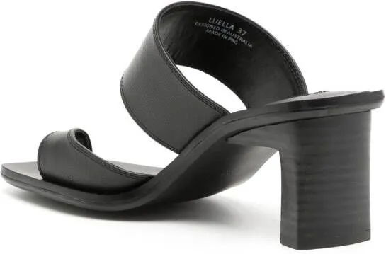 Senso Luella 70mm Open-Toe Sandals in Black