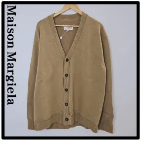 Shop Maison Margiela Unisex Logo Cardigans for Street Style