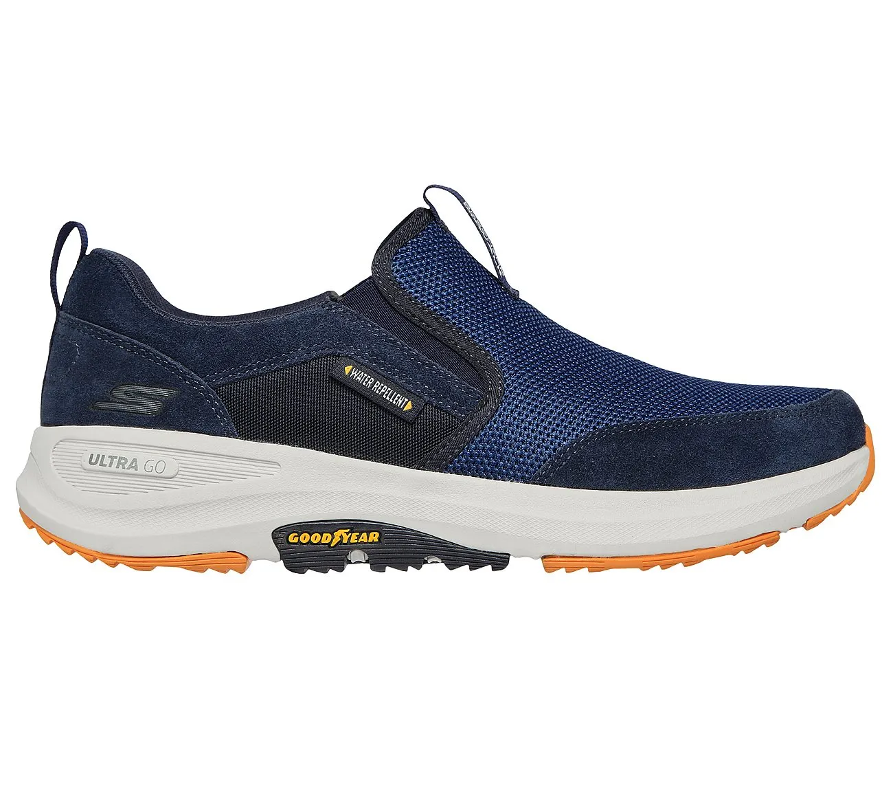 Skechers Men's Navy/Yellow Go Walk Outdoor Andes Shoes