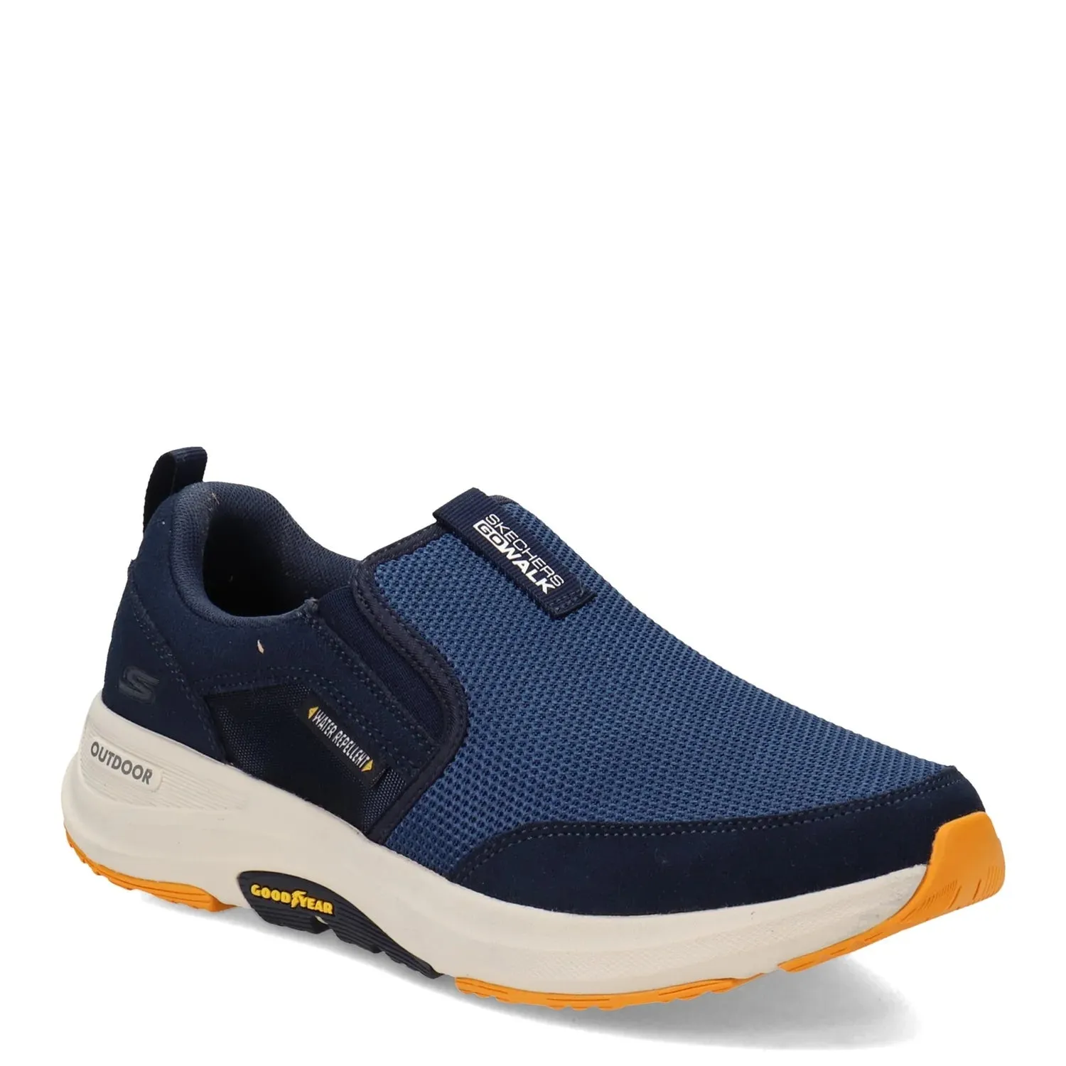 Skechers Men's Navy/Yellow Go Walk Outdoor Andes Shoes