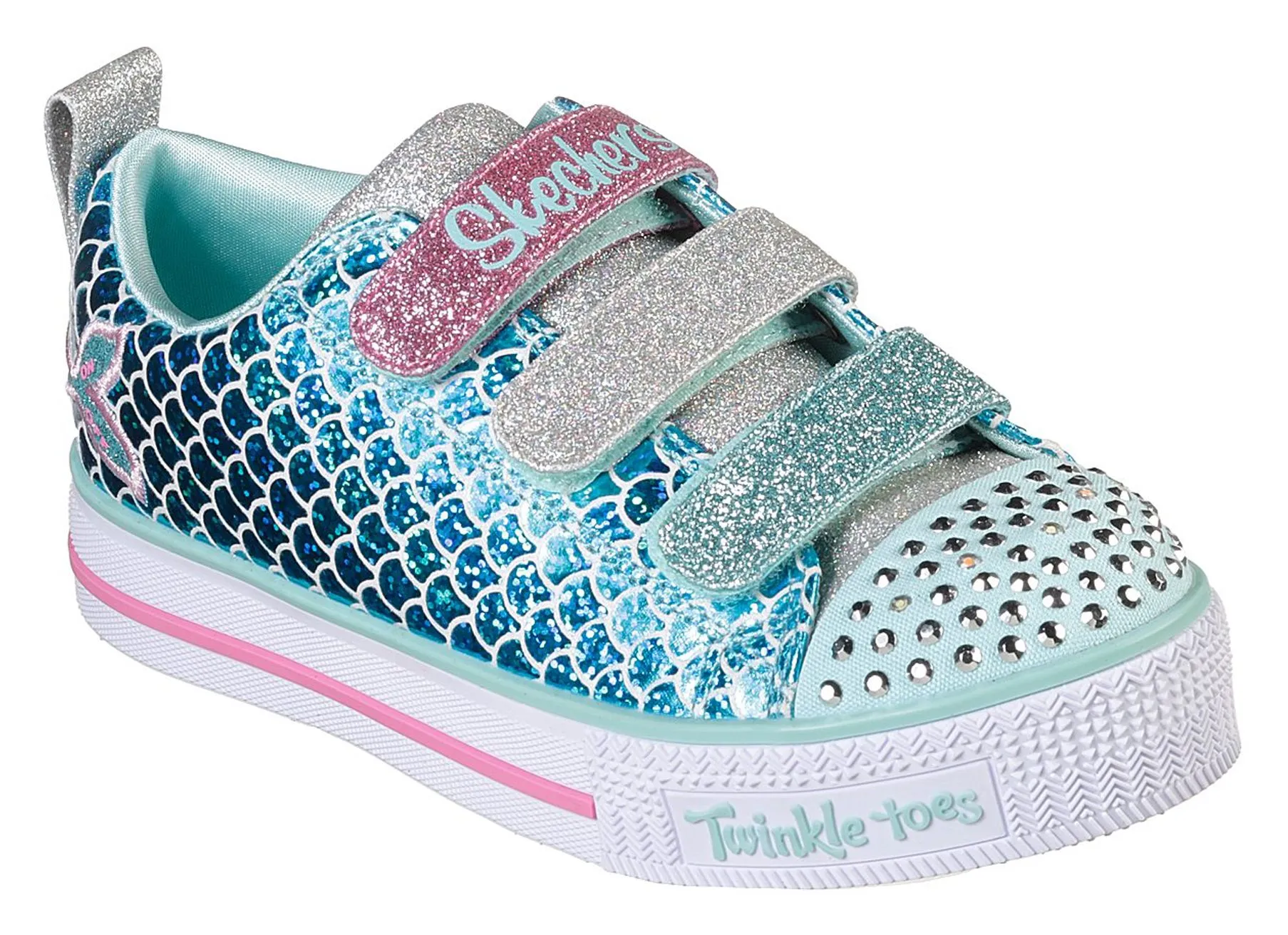 Sparkling Scales Skechers Twinkle Lite (Twinkle Toes).