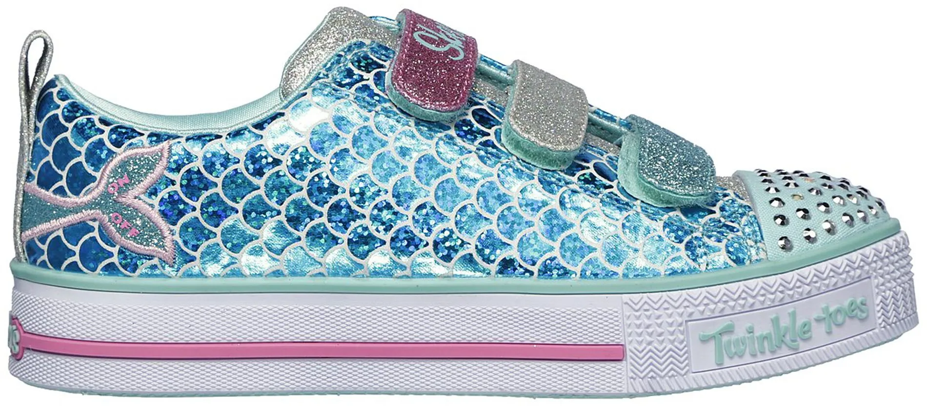 Sparkling Scales Skechers Twinkle Lite (Twinkle Toes).