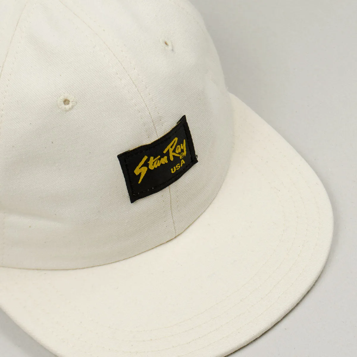 Stan Ray Ball Cap in Natural Drill Ecru