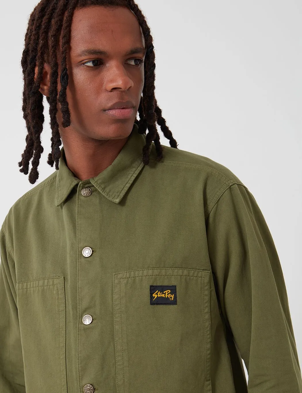 Stan Ray Box Jacket Overdyed Olive Green