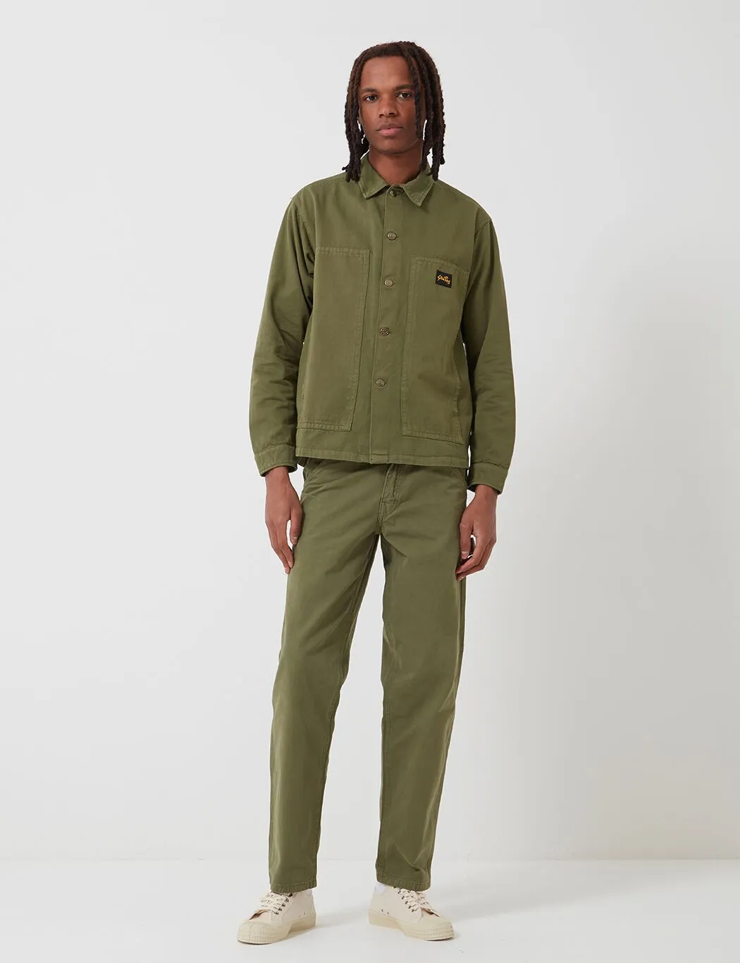 Stan Ray Box Jacket Overdyed Olive Green