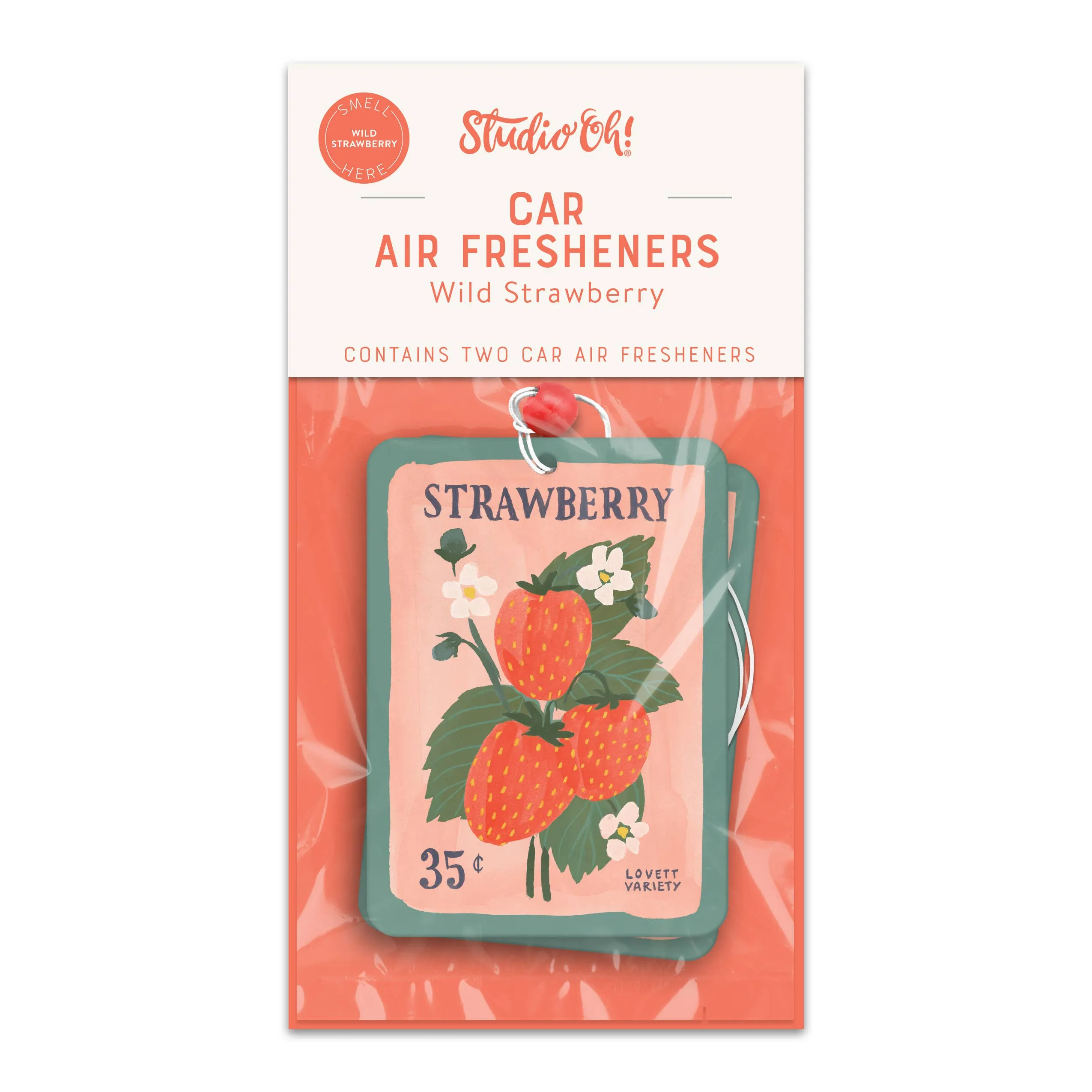 Strawberry Seed Car Freshener