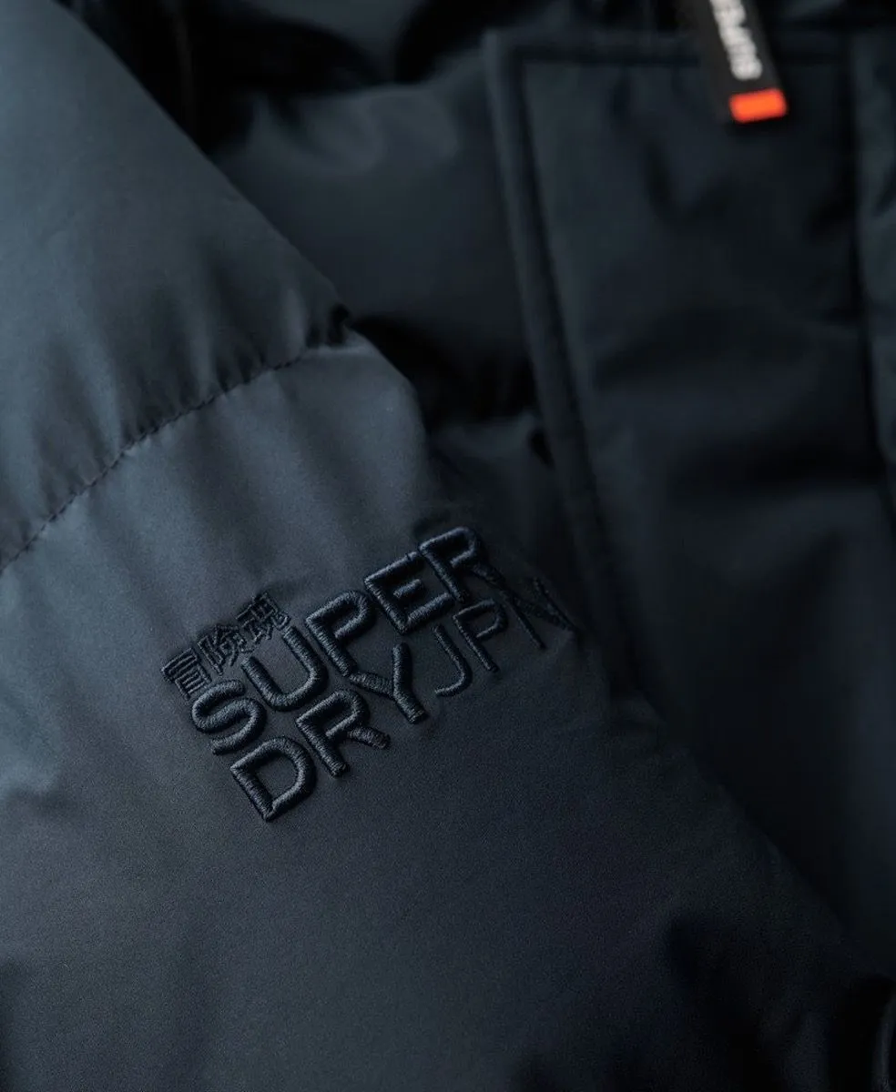 Superdry Hooded Puffer Jacket in Eclipse Navy