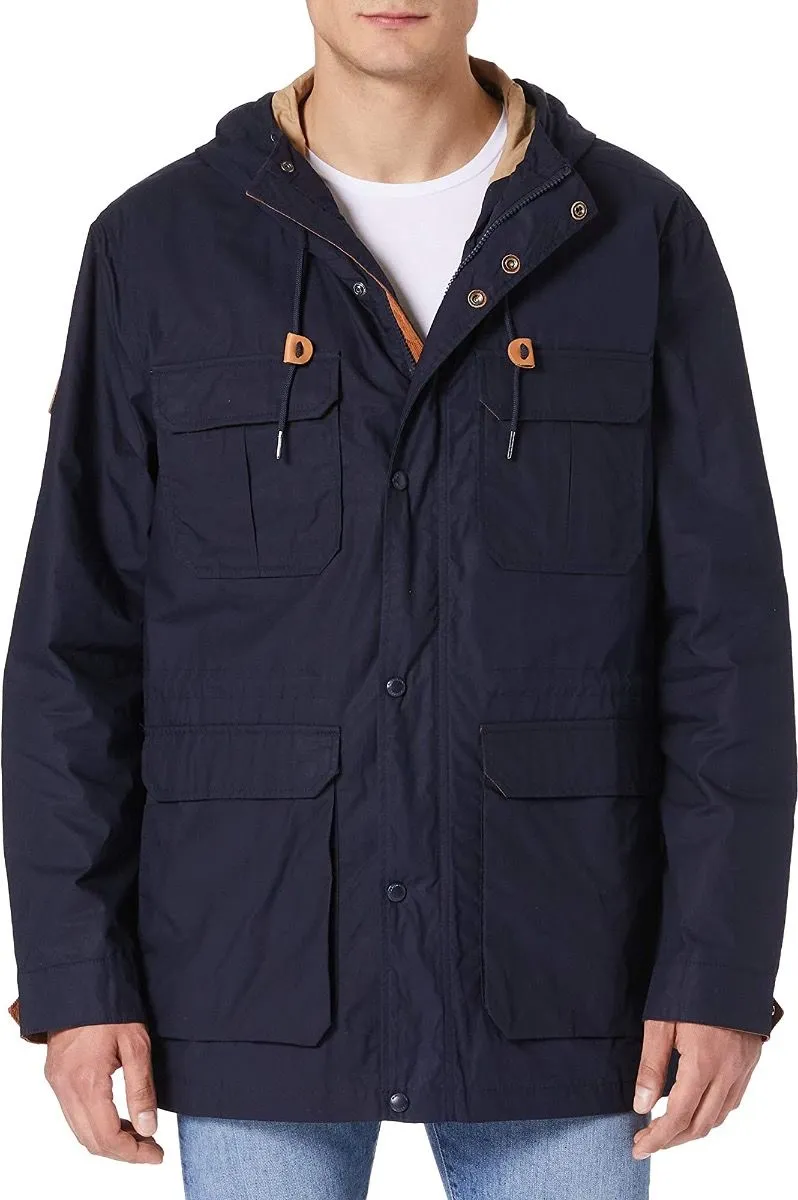 Atlantic Navy Superdry Padded Mountain Parka Jacket