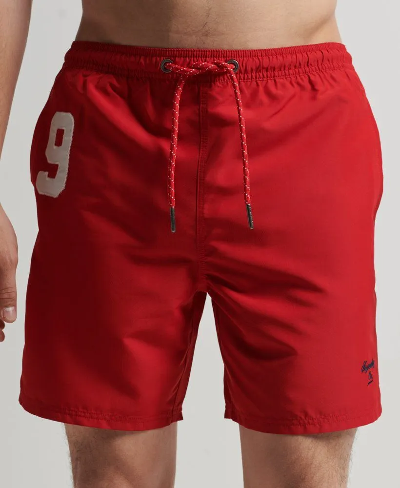 Rouge Red Print Swim Shorts from Superdry