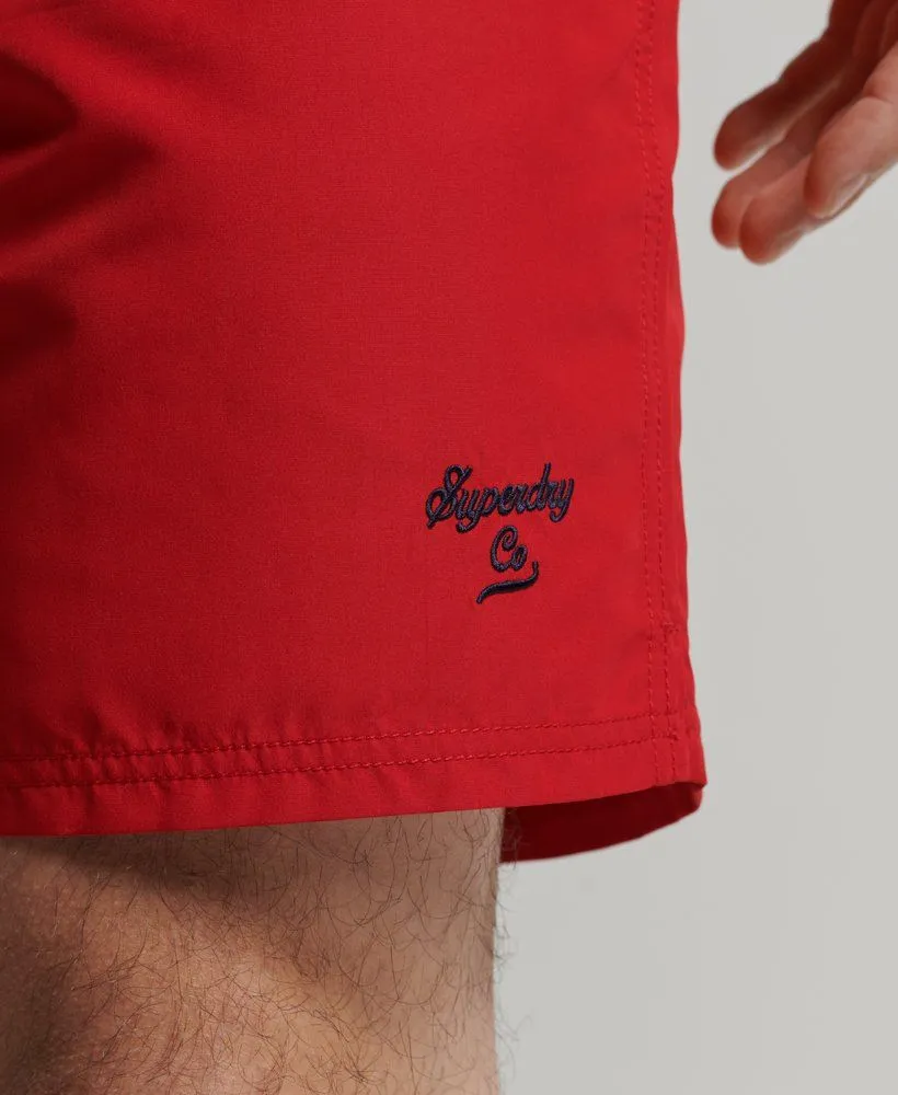 Rouge Red Print Swim Shorts from Superdry