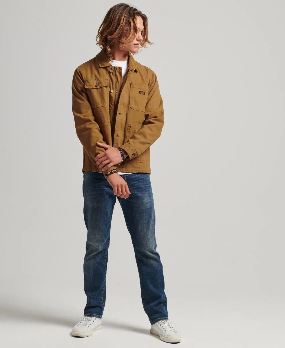 Denim Co Tobacco Superdry Vintage Ranch Canvas Jacket