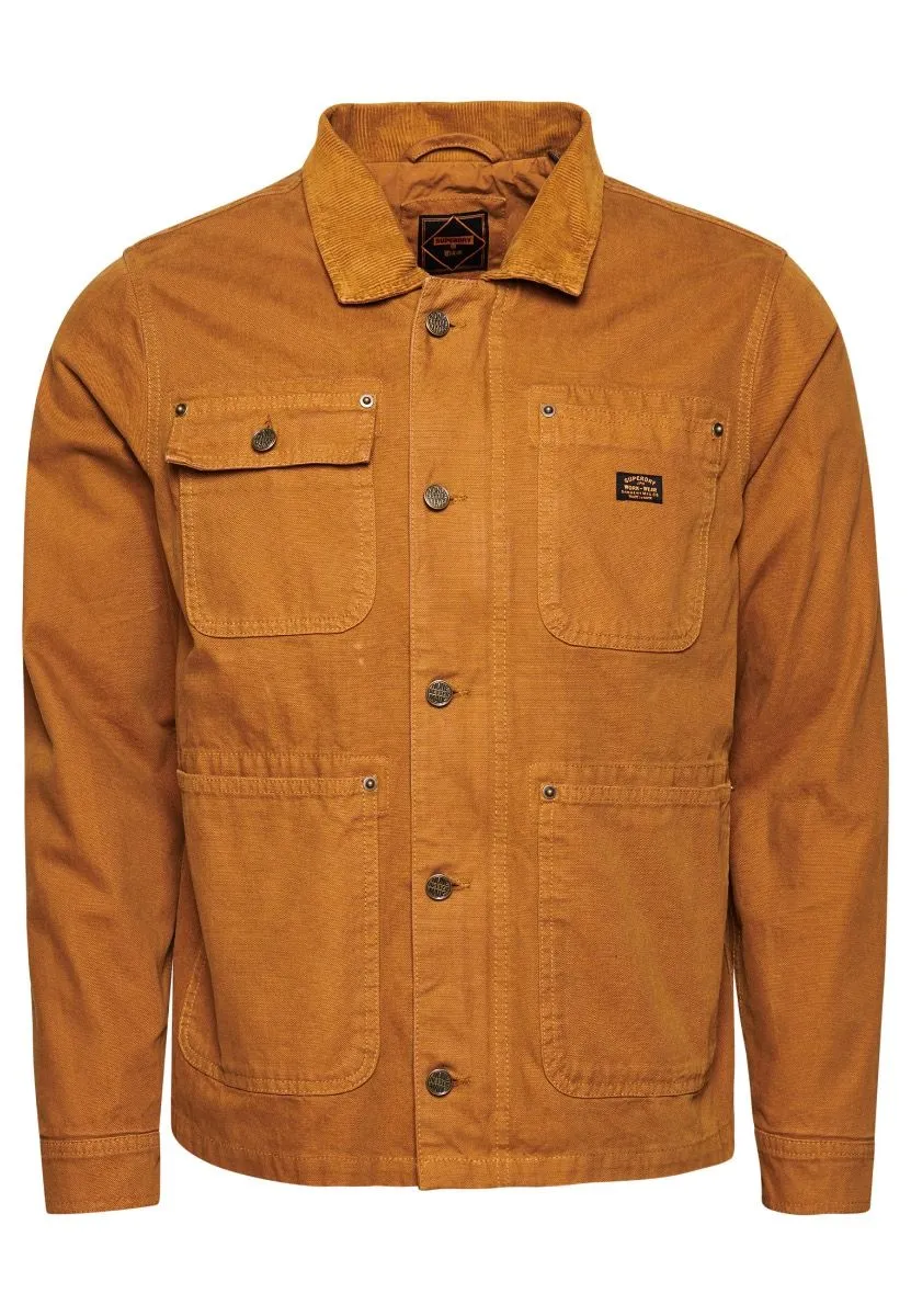 Denim Co Tobacco Superdry Vintage Ranch Canvas Jacket