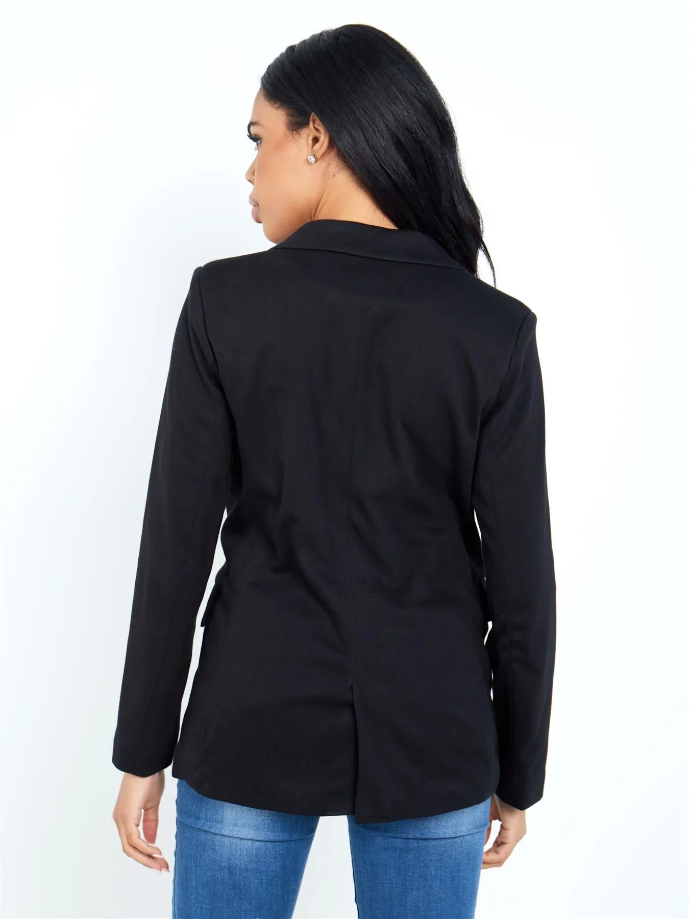 Tailored UK Sizes 8 to 16 Fully Lined Blazer Jacket