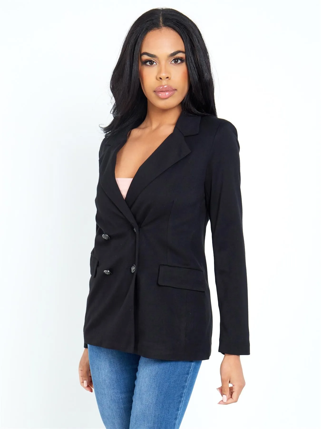 Tailored UK Sizes 8 to 16 Fully Lined Blazer Jacket