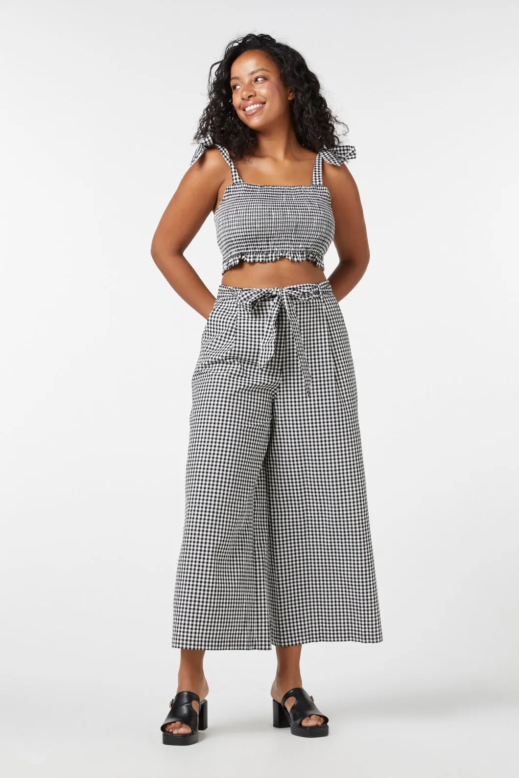 Tessa Check Trousers