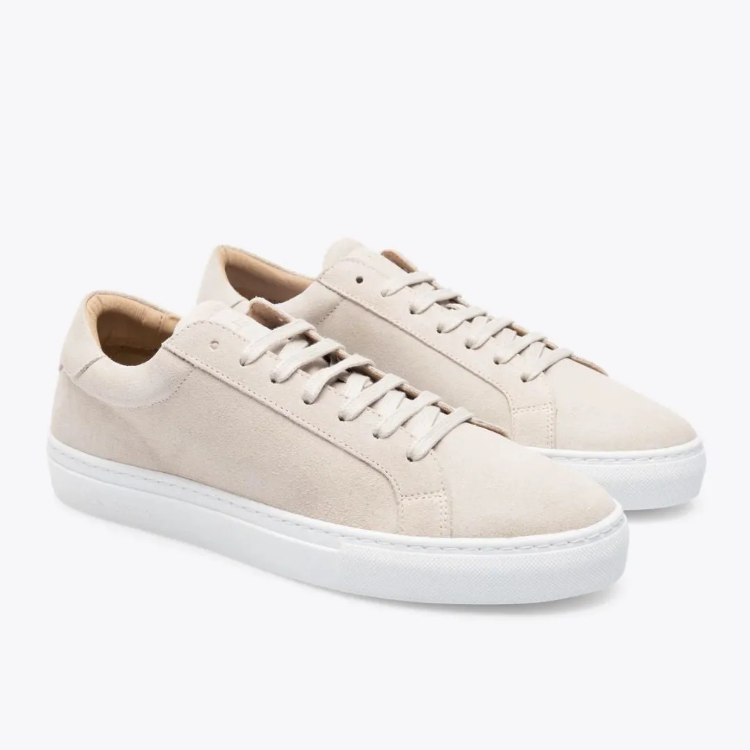 Theodor Ivory Suede Sneaker