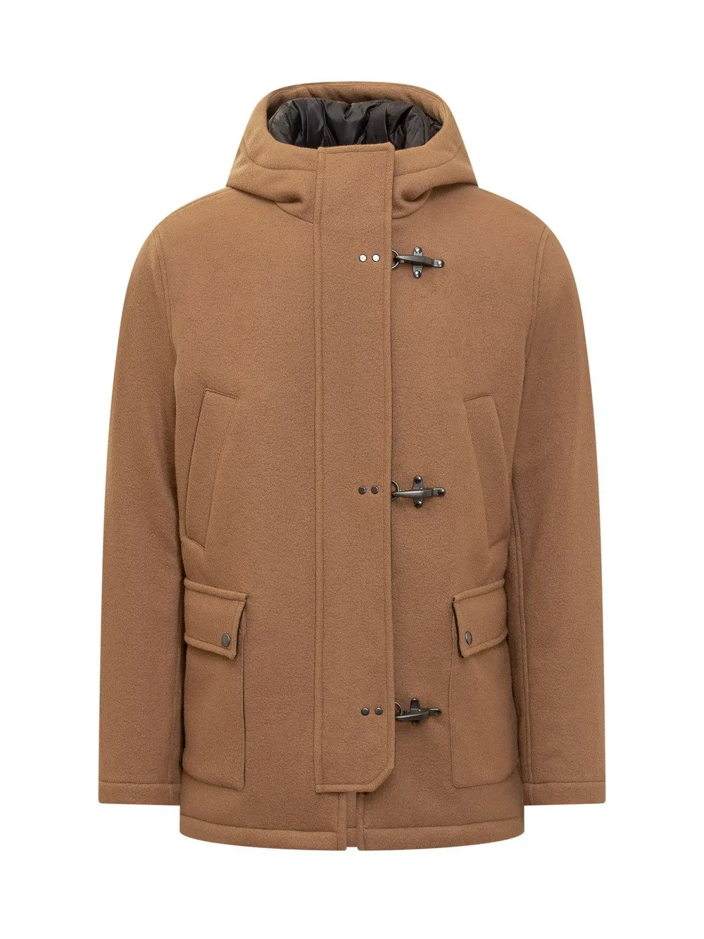 Three Hook Hooded Jacket