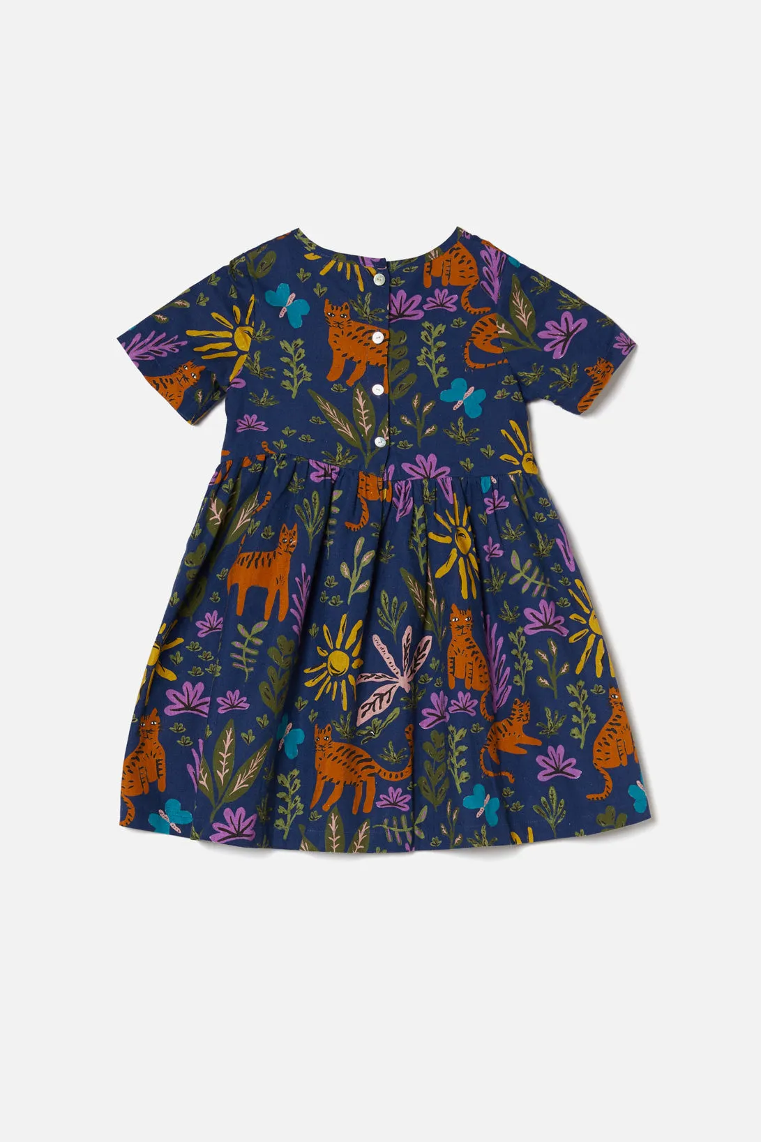 Tiger Print Jungle Dress