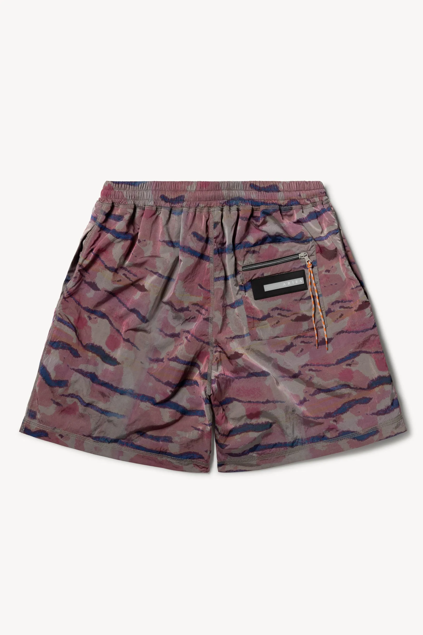 Tiger Print Windcheater Shorts