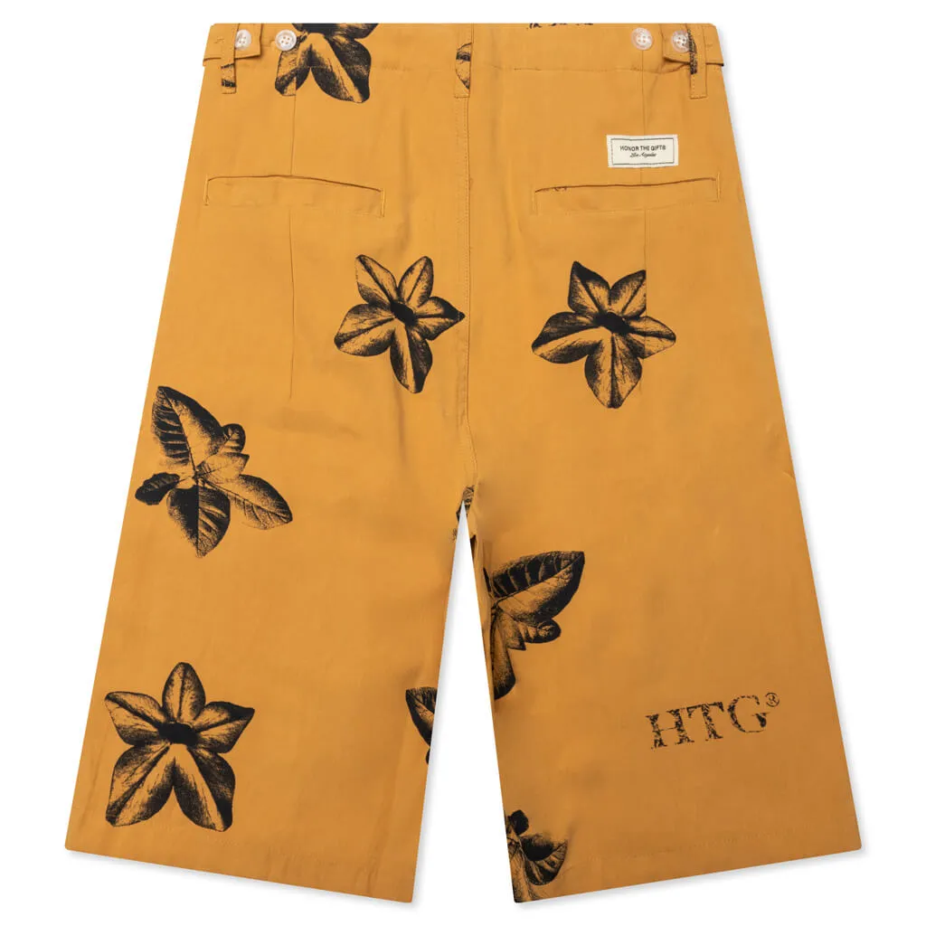 Tobacco Shorts Mustard - Shop Now