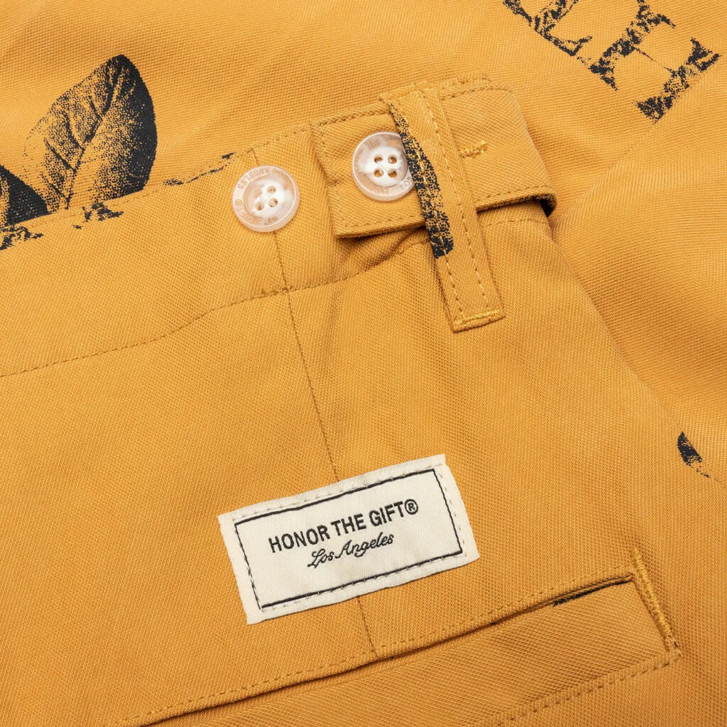 Tobacco Shorts Mustard - Shop Now