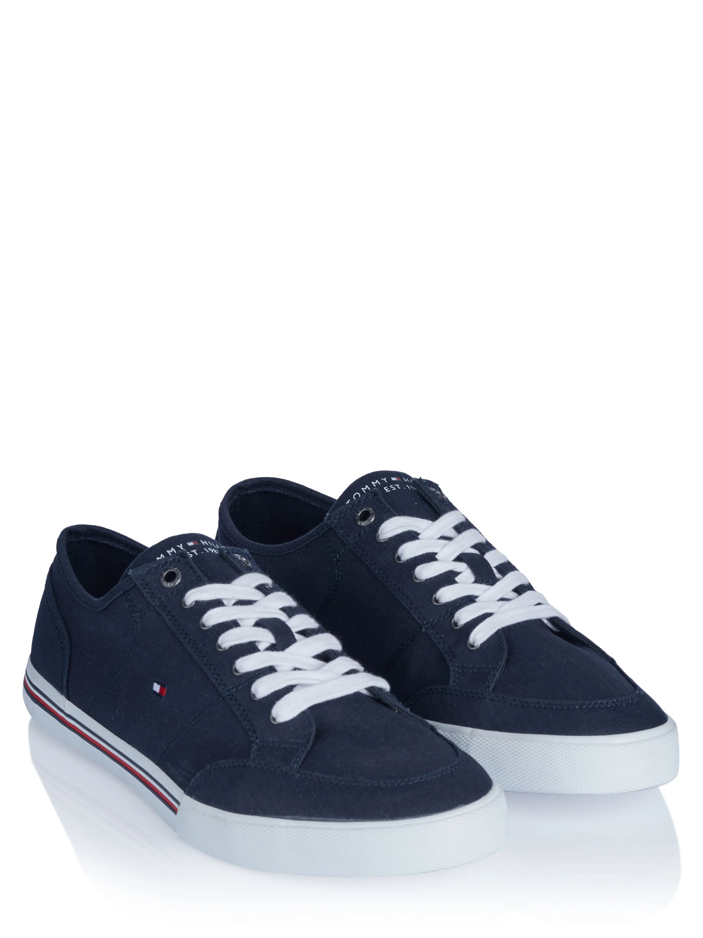 Tommy Hilfiger navy shoe.