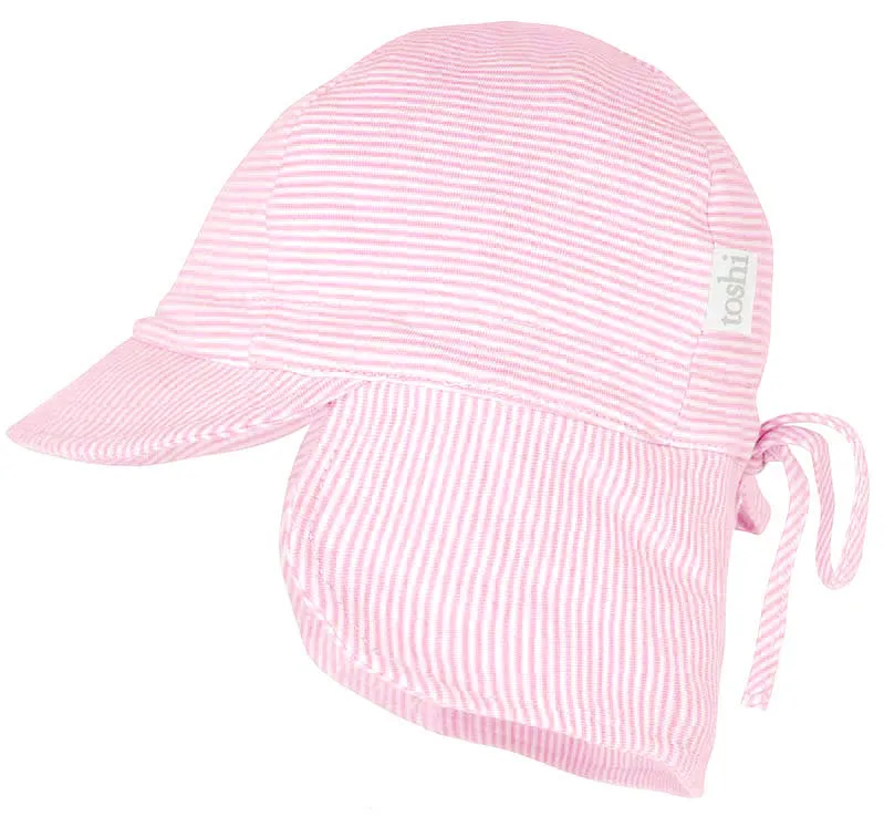 Toshi Flap Cap Baby Blush