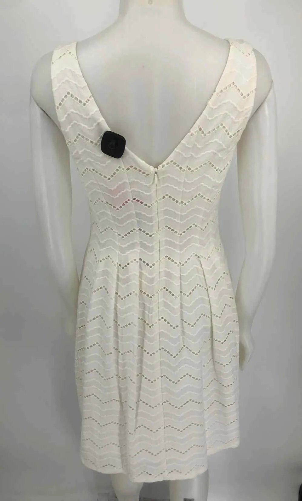 White Eyelet Tank Dress Size 4