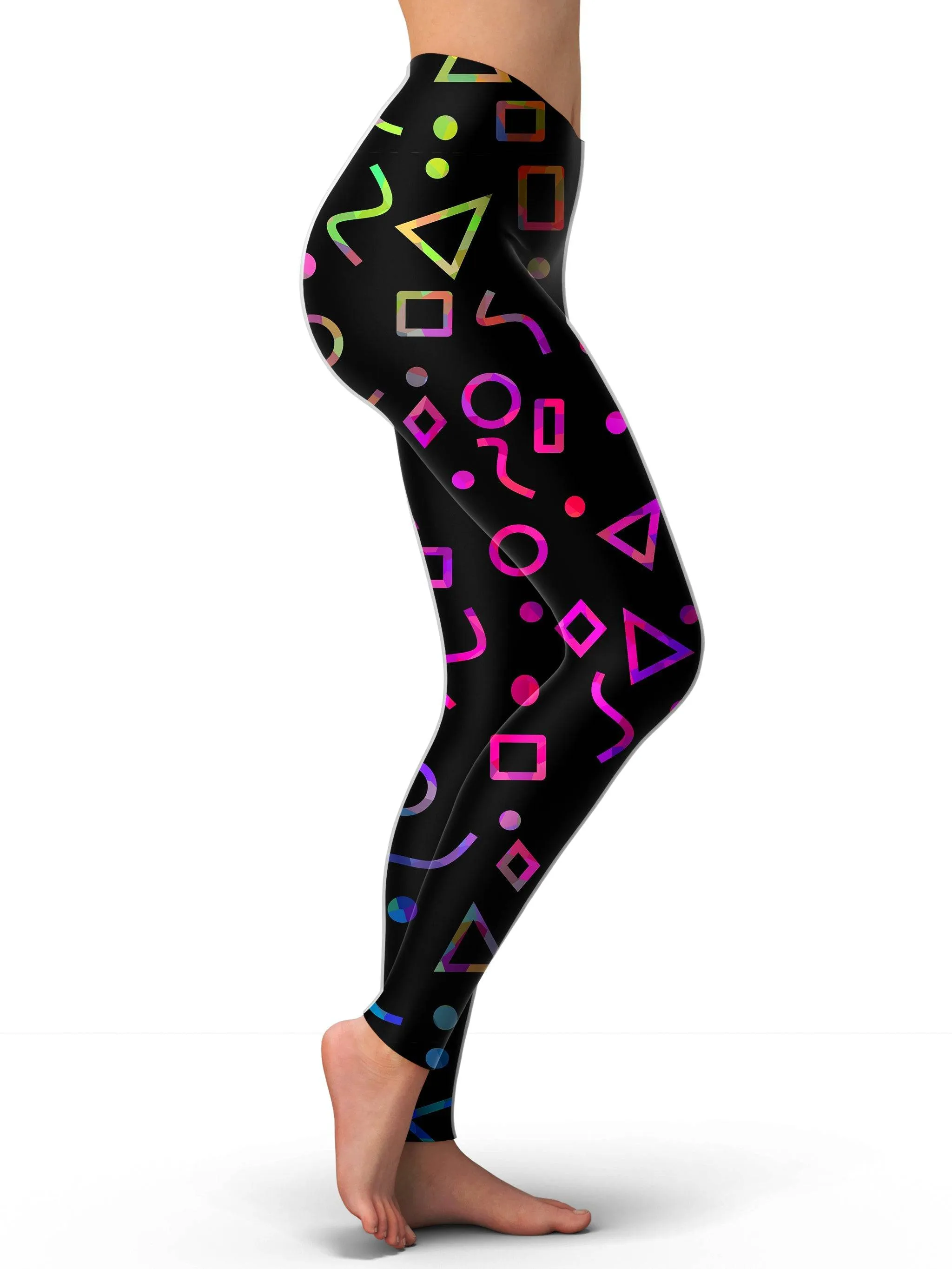 Trendy Geometric Pattern Leggings