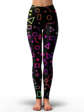 Trendy Geometric Pattern Leggings