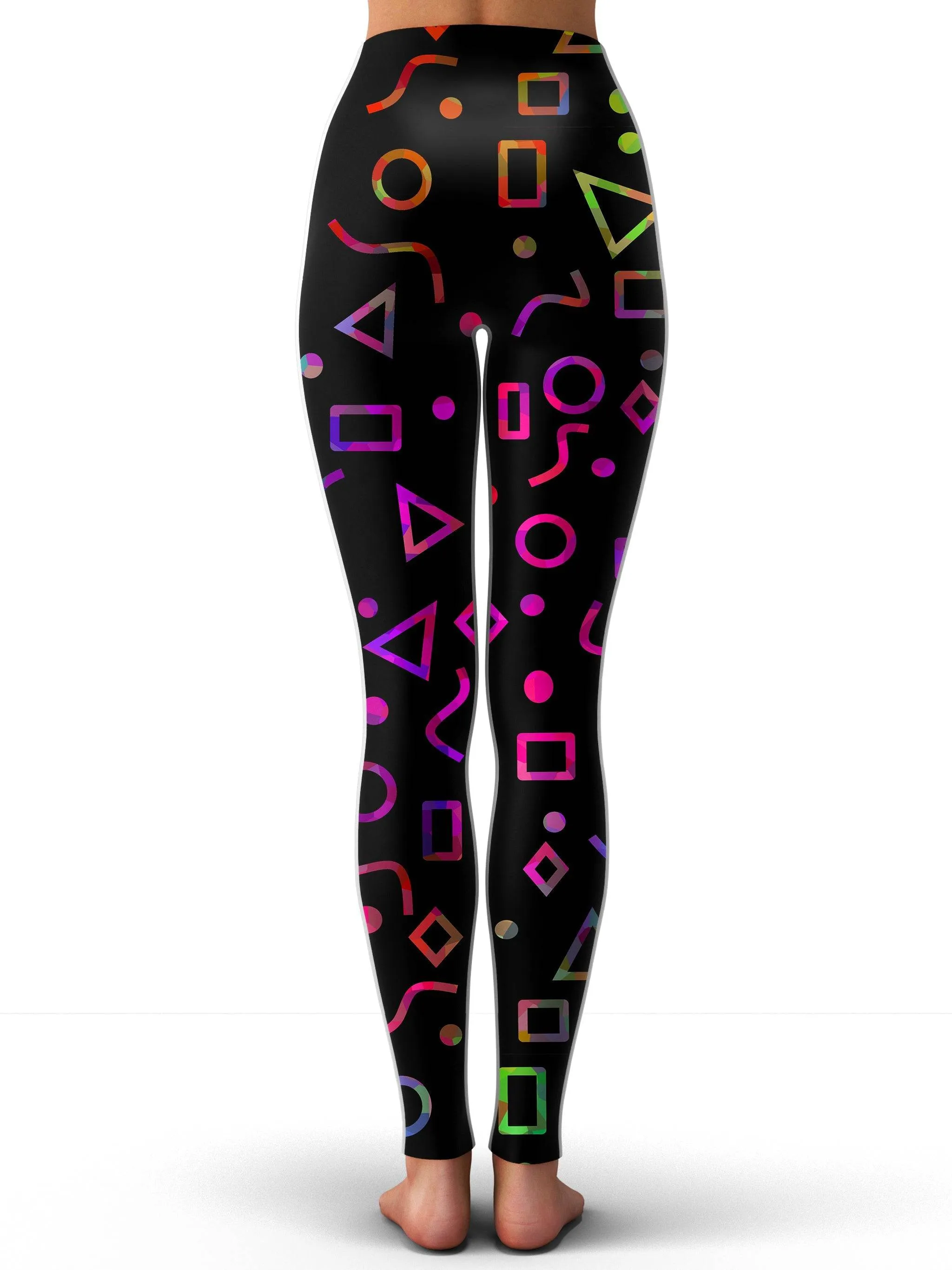 Trendy Geometric Pattern Leggings