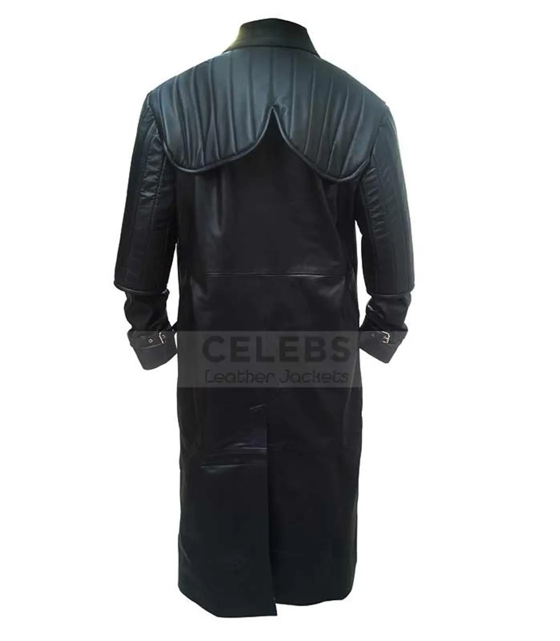 Van Helsing Long Leather Coat Worn by Hugh Jackman