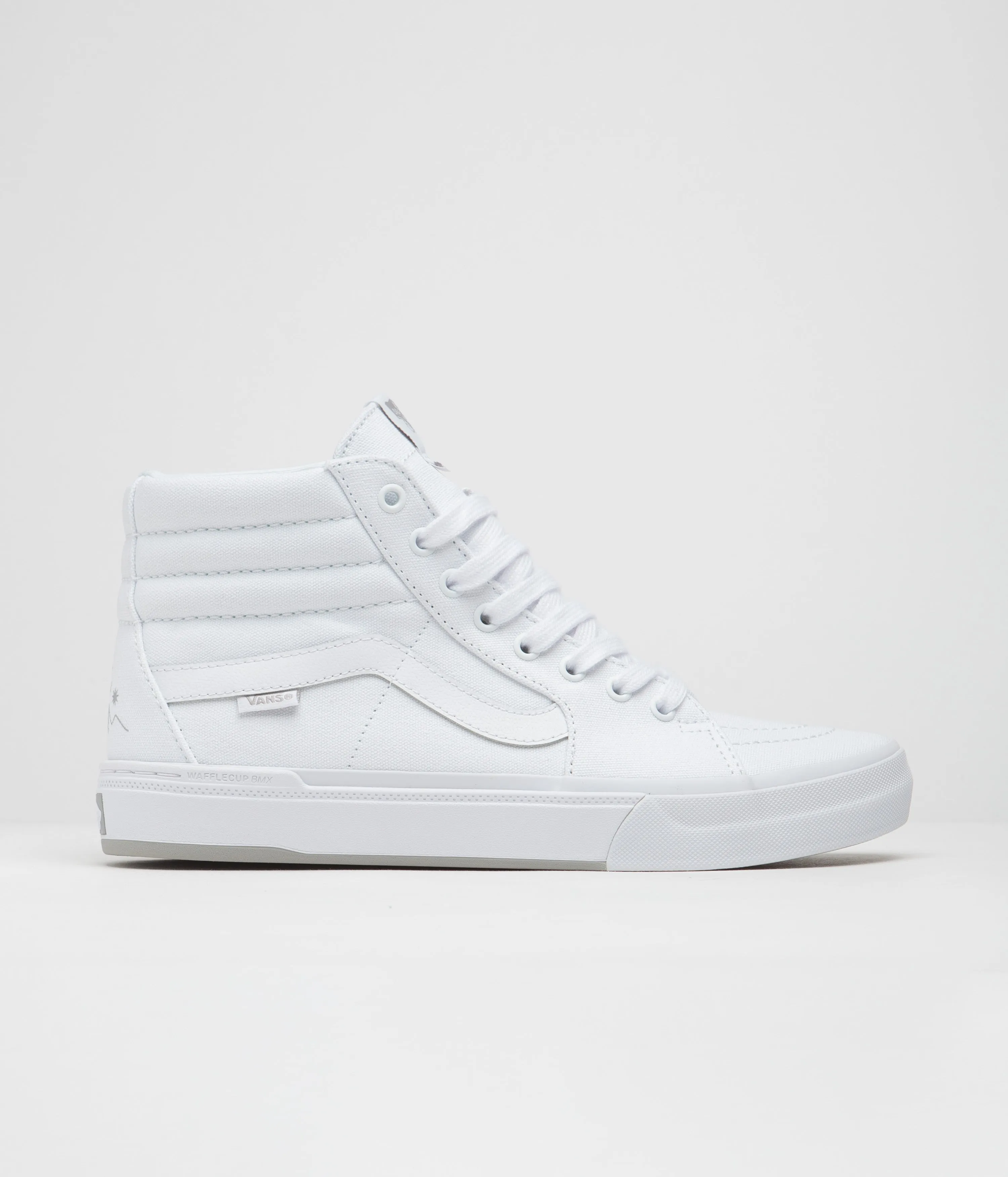 Vans BMX Sk8-Hi White Grey Shoes Perris Benegas