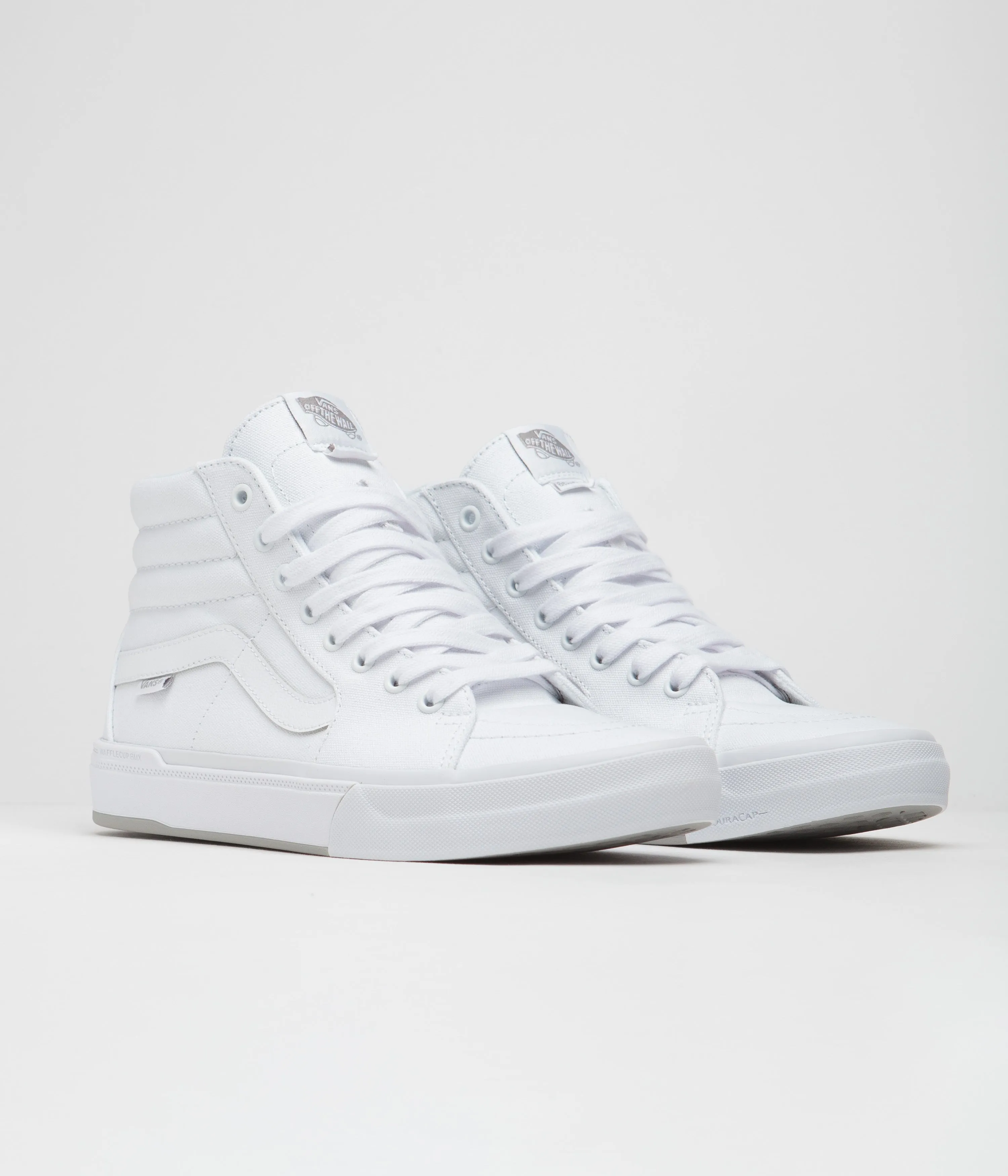 Vans BMX Sk8-Hi White Grey Shoes Perris Benegas