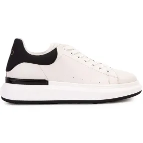 VinciLeatherTheLinqLeatherSneakerWhite